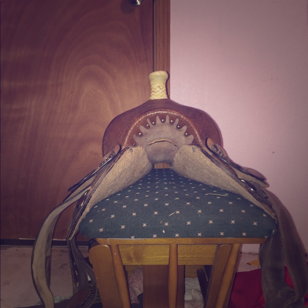 14’ barrel saddle for sale Dm for more info